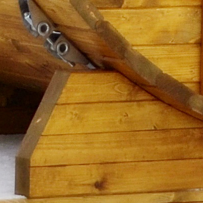 Drewniane legary sauna okragla