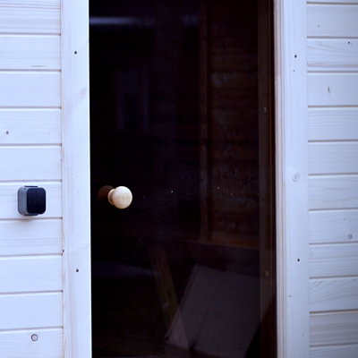 Drzwi do sauny z przyciemnia szyba hartowana